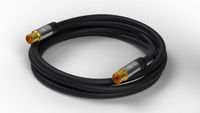 Wentronic 70389 coax-kabel 10 m Coaxiaal Zwart - thumbnail