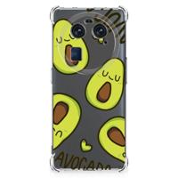 OPPO Find X6 Stevig | Bumper Hoesje | Avocado Singing