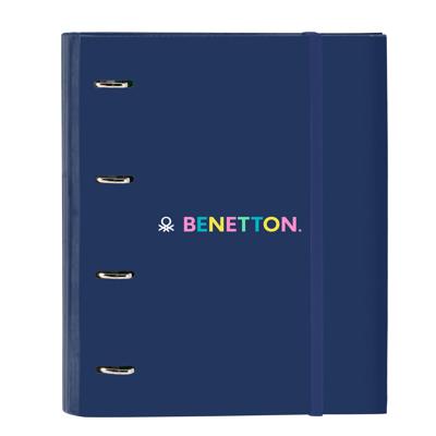 Ringmap Benetton Cool Marineblauw 27 x 32 x 3.5 cm