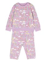 Stella McCartney Kids survêtement à imprimé graphique - Violet