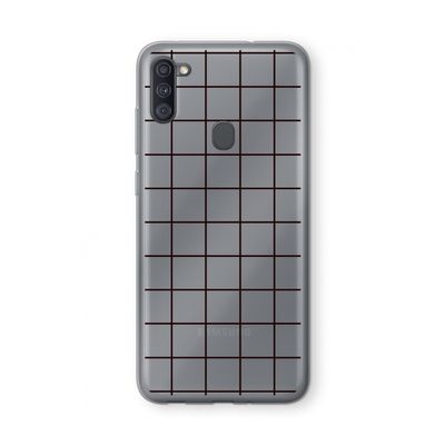 Rooster: Samsung Galaxy A11 Transparant Hoesje
