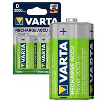 Varta Power Ready2Use Oplaadbare D/HR20 Batterijen - 3000mAh - 1x2 - thumbnail