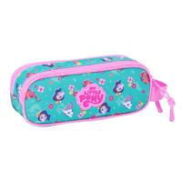 Pennenetui met 2 vakken My Little Pony Magic Roze Turkoois 21 x 8 x 6 cm