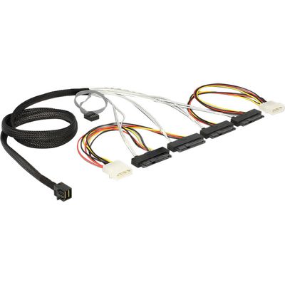 Mini SAS HD SSF8643 > 4x SFF8639 Adapter