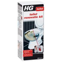 HG Toilet renovatie reiniging kit (500 ml)