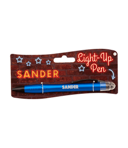 Light up pen Sander