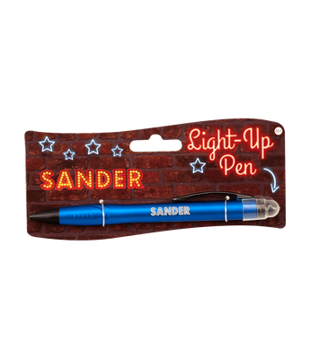 Light up pen Sander