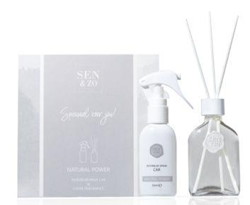Sen & Zo Cadeauset nat power homefragrance & carspray