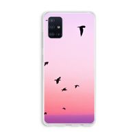 Fly away: Galaxy A51 4G Transparant Hoesje