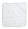 Towel City TC36 Babies Hooded Towel - White/Blue - 75 x 75 cm