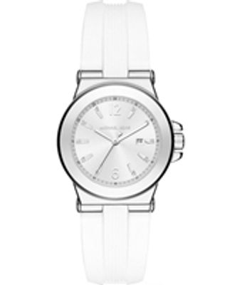 Horlogeband Michael Kors MK2498 Silicoon Wit 20mm