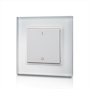 Druk dimmer draadloos inbouw voor LED strips 12V en 24V te dimmen met ontvanger 214-144 Tronix