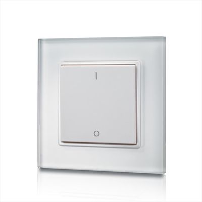 Druk dimmer draadloos inbouw voor LED strips 12V en 24V te dimmen met ontvanger 214-144 Tronix