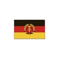 Vlag DDR - 90 x 150 cm - Duitse Vlag - Feestartikelen - polyester