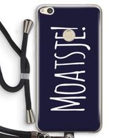 Moatsje!: Huawei Ascend P8 Lite (2017) Transparant Hoesje met koord