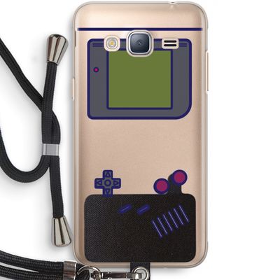 Game On: Samsung Galaxy J3 (2016) Transparant Hoesje met koord