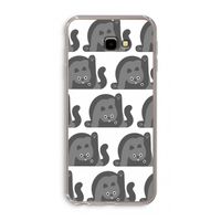 Cats: Samsung Galaxy J4 Plus Transparant Hoesje