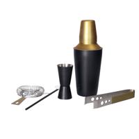 Secret de Gourmet 5-delige Cocktails maken set - Cocktailshaker - 600 ml - RVS