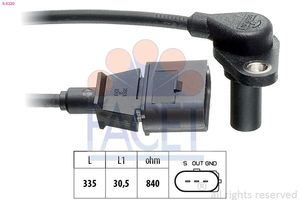 Toerentalsensor, automatische aandrijving 90220