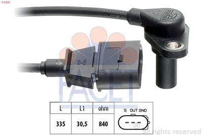 Toerentalsensor, automatische aandrijving 90220