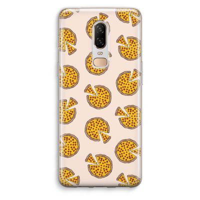 You Had Me At Pizza: OnePlus 6 Transparant Hoesje