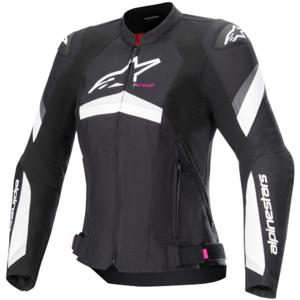 ALPINESTARS Stella T-GP Plus R V4 Jacket, Textiel motorjas dames, Zwart-Wit