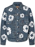 Denim Tears x Levi's veste en jean à imprimé graphique - Bleu