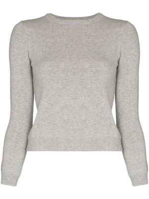 extreme cashmere pull en cachemire à col rond - Gris