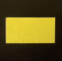 Etiket 3719 geel permanent 25.000