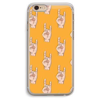 Rock: iPhone 6 Plus / 6S Plus Transparant Hoesje
