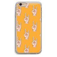 Rock: iPhone 6 Plus / 6S Plus Transparant Hoesje