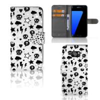 Telefoonhoesje met Naam Samsung Galaxy S7 Edge Silver Punk