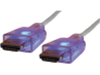 HDMI Verbindingskabel 1.5M Transparant Met LED