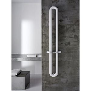 Designradiator Instamat Tubone-V 200x21x14 cm Incl. Aansluitset Wit Instamat