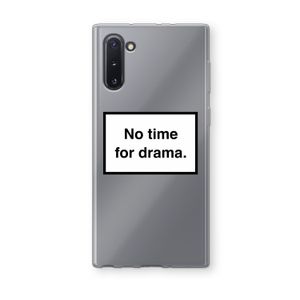 No drama: Samsung Galaxy Note 10 Transparant Hoesje