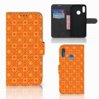 Honor 10 Lite | Telefoon Hoesje | Batik Oranje