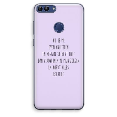 Relatief: Huawei P Smart (2018) Transparant Hoesje
