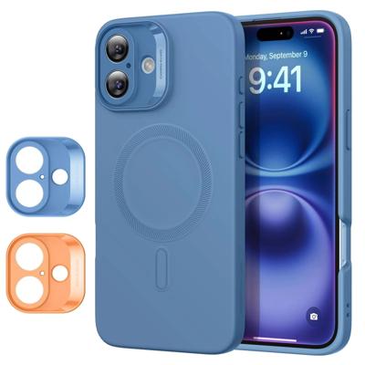 iPhone 16 Cloud Soft Case (HaloLock) - Blue