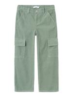 Name it winter broek meisjes - groen - NkfBella - wide leg
