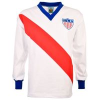 Verenigde Staten Retro Voetbalshirt WK 1950 - thumbnail