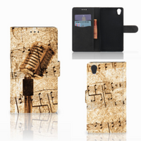 Sony Xperia L1 Telefoonhoesje met foto Bladmuziek - thumbnail