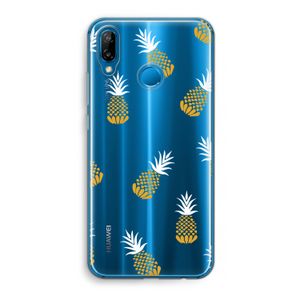 Ananasjes: Huawei P20 Lite Transparant Hoesje
