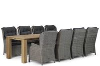 Garden Collections Windsor/Brighton 300 cm dining tuinset 9-delig - thumbnail