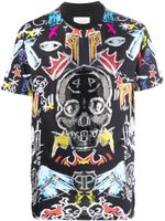 Philipp Plein t-shirt à imprimé graphique - Noir