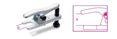 Beta Stuurkogeltrekker, zware uitvoering 1560/2 - 015600002