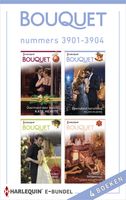 Bouquet e-bundel nummers 3901 - 3904 - Kate Hewitt, Melanie Milburne, Caitlin Crews, Fiona Hood-Stewart - ebook - thumbnail