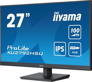 Iiyama ProLite XU2792HSU-B6 LED-monitor Energielabel E (A - G) 68.6 cm (27 inch) 1920 x 1080 Pixel 16:9 0.4 ms HDMI, DisplayPort, Hoofdtelefoon (3.5 mm