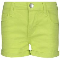 HEMA slim fit short neon geel - thumbnail