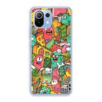 Vexx City: Xiaomi Mi 11 Lite Transparant Hoesje Vexx City: Xiaomi Mi 11 Lite Transparant Hoesje