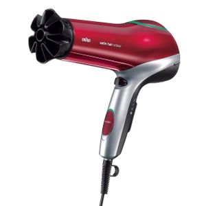 Braun HD770 Satin-Hair 7 Diffuser + Colour saver Haardroger Rood